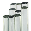 Clear Transparent Effetre Glass Rod